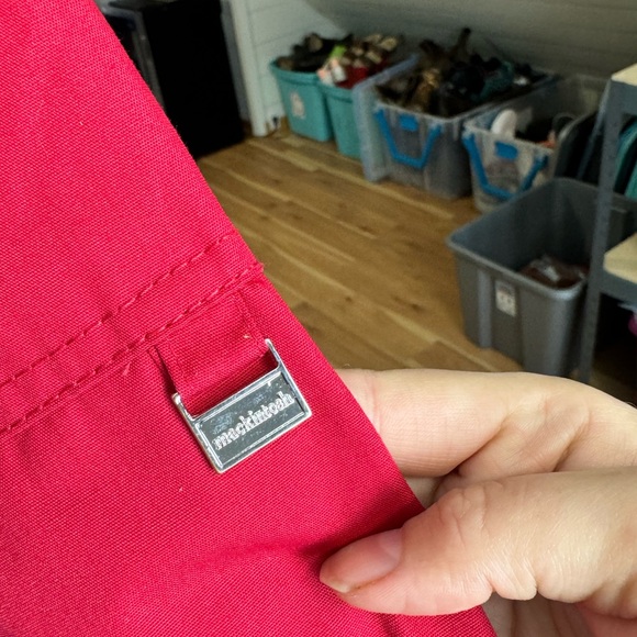 Mackintosh Red Hooded Lined Jacket - Picture 6 of 7